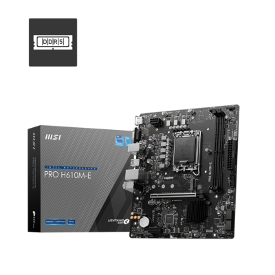 MSI Pro H610M-E Intel Motherboard
