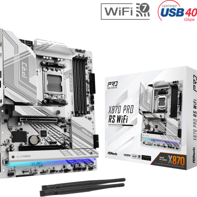 Asrock X870 Pro Rs Wifi Motherboard