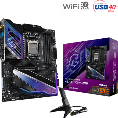 Asrock X870E Nova Wifi Am5 Amd X870E