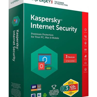 Kaspersky Internet Security 3 Users, 1 Year