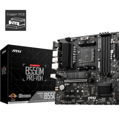 MSI B550M Pro Vdh Amd Am4