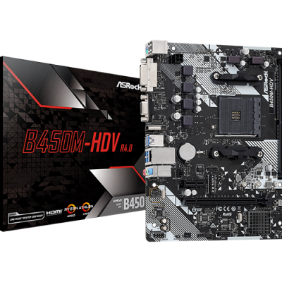 Asrock B450M Hdv R4 0 Amd