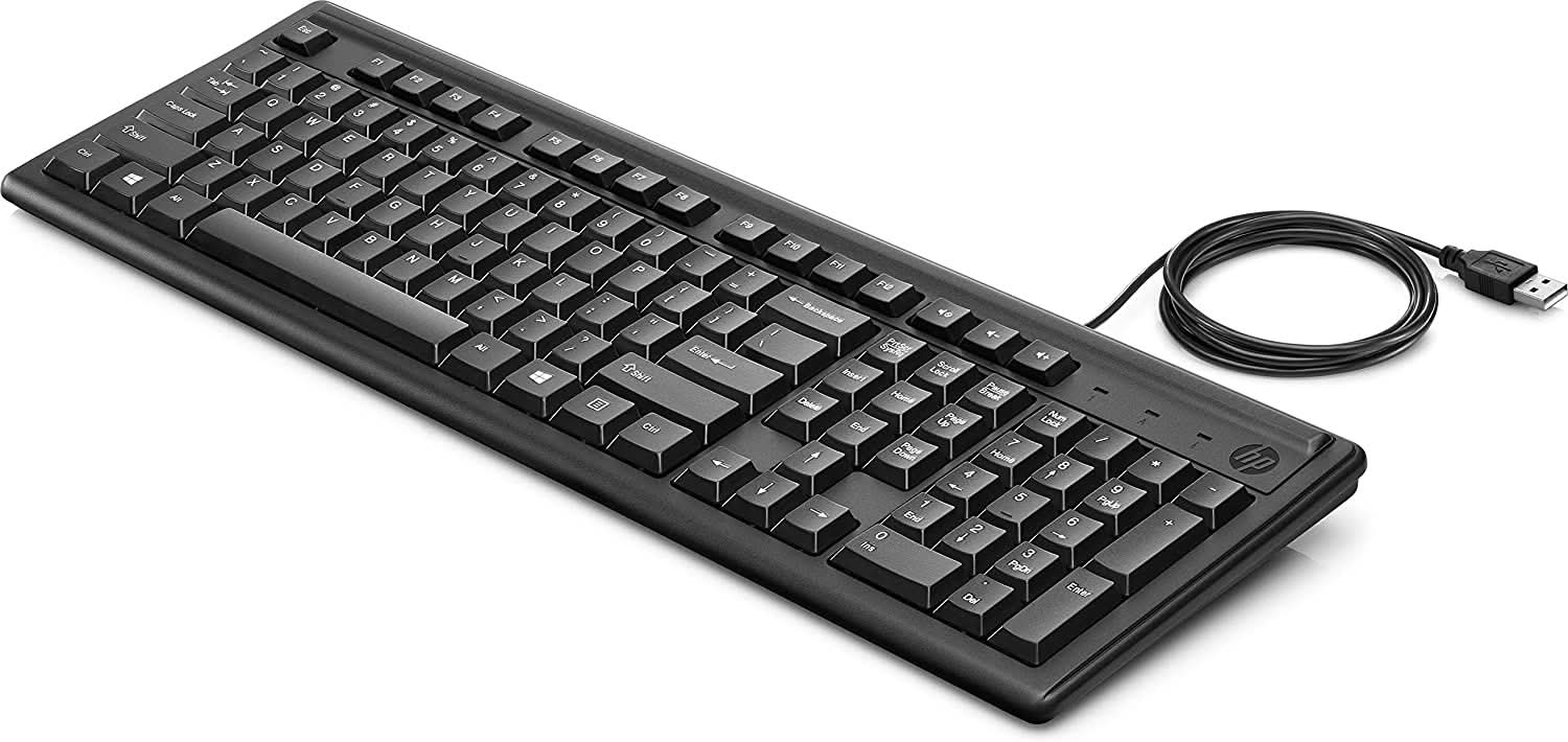 Hp 100 Wired Usb Keyboard