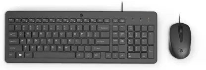 Hp 150 Usb Wired Keyboard And Mouse Combo