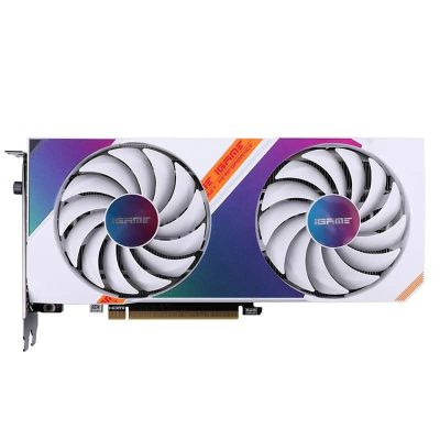 Colorful Geforce Rtx 3050 8Gb Igame Ultra Oc Duo Graphic Card White