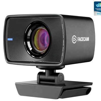 Elgato Facecam – True 1080P Optical Zoom 60 Full Hd Webcam, Fixed-Focus Glass Lens 10Waa9901