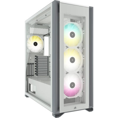 CORSAIR ICUE 7000X RGB MID-TOWER ATX CABINET WHITE
