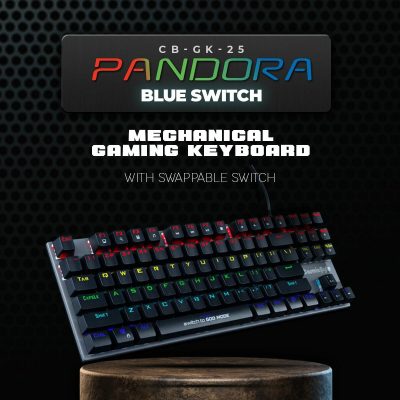 Cosmic Byte Cb-Gk-25 Pandora Gaming Keyboard Blue Switch
