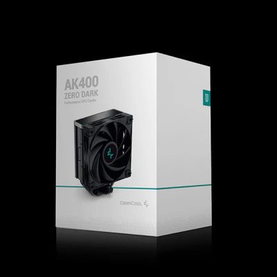 Deepcool Ak400 Zero Dark Cpu Air Cooler