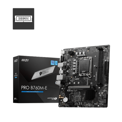 MSI Pro B760M E Motherboard Micro