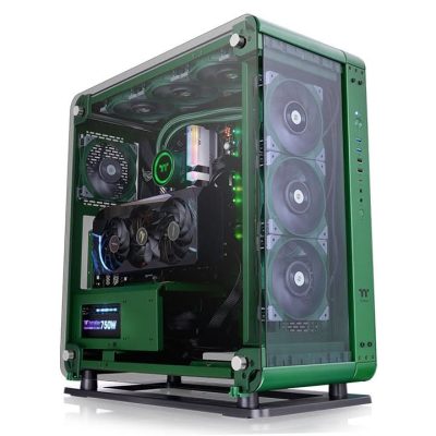 THERMALTAKE CORE P6 MID-TOWER ATX CABINET RACING GREEN