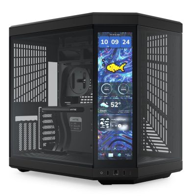 HYTE Y70 TOUCH INFINITE (E-ATX) MID TOWER CABINET (BLACK) CS-HYTE-Y70TI-BB