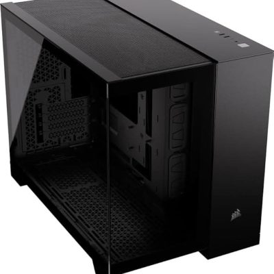 CORSAIR 2500X TEMPERED GLASS MID-TOWER, BLACK