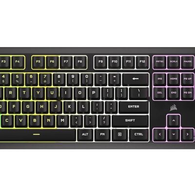 Corsair K55 Core Rgb Gaming Keyboard Backlit Zoned Rgb Led Rubberdome Ch-9226C65-Na