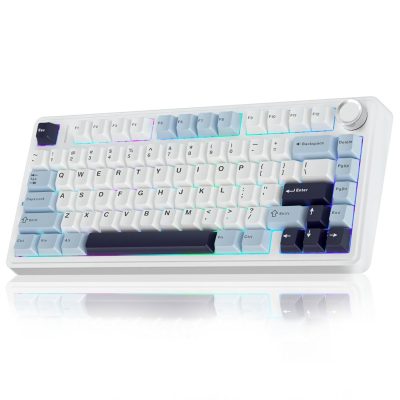 Aula F75 Ice Blue Reaper Switch Mechanical Gaming Keyboard