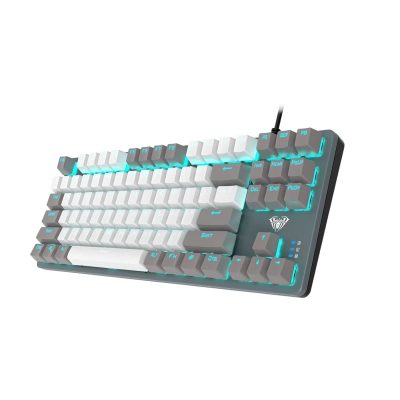 Aula F3287 Mechanical Keyboard Grey White Switch