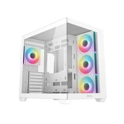 DEEPCOOL CG530 4F WHITE ARGB ATX MID TOWER CASE