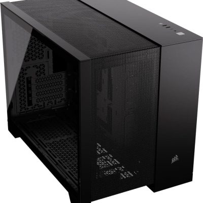 CORSAIR 2500D AIRFLOW TEMPERED GLASS MID-TOWER, BLACK