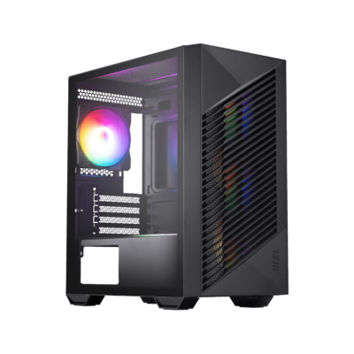 MSI PRO FORGE M050A M-ATX MINI TOWER CABINET (BLACK)