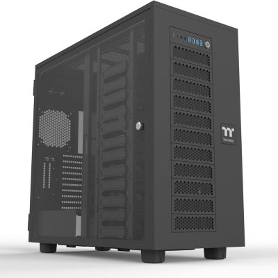 THERMALTAKE AX700 TG SUPER TOWER BLACK CABINET CA-11B-00F1WN-00