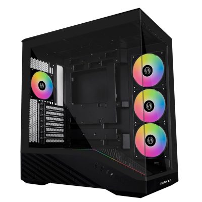 LIAN LI V100 VECTOR ATX MID-TOWER PC CASE – BLACK, G99.V100RX.IN