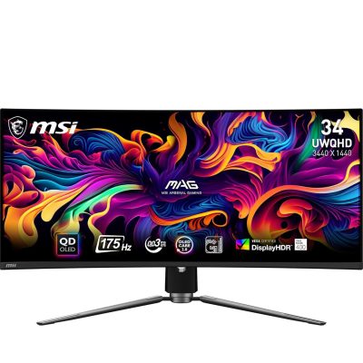 Msi Mag341Cqp Qd-Oled, 34