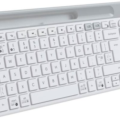 Logitech K580 Slim Multi-Device Wireless Keyboard Offwhite
