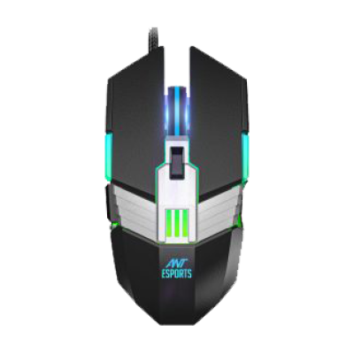 Ant Esports Gm90 Wired Gaming Mouse – Black