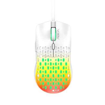 Aula S11 Pro Gaming Mouse White