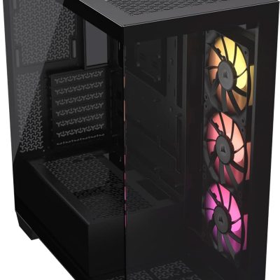 CORSAIR ICUE LINK 3500X RGB TEMPERED GLASS MID-TOWER, BLACK