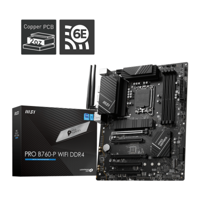 MSI Pro B760 P Ddr4 Motherboard
