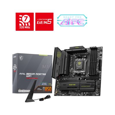 Msi Mag B850M Mortar Motherboards Motherboard