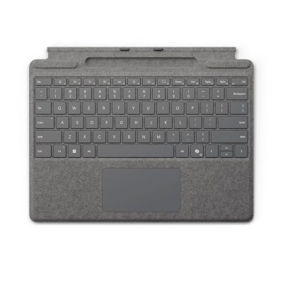 Microsoft Surface Pro 11 Keyboard With Pen Storage Platinum – Ep2-01842