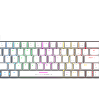 Cosmic Byte Cb-Gk-36 Artemis (White) Gaming Keyboard