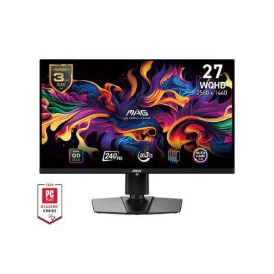 MSI Mag 27 Inch Qd-Oled E2 Wqhd Gaming Monitor