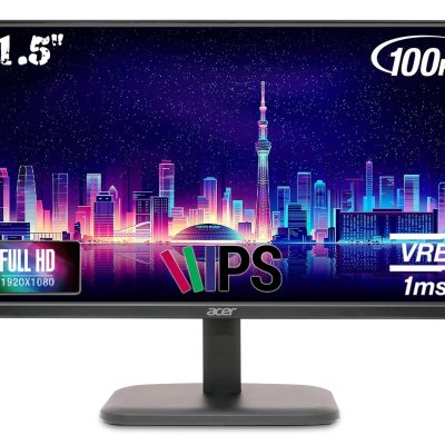 Acer Ek220Q E3Abi 21.5 Inch Ips Full Hd Backlit Monitor