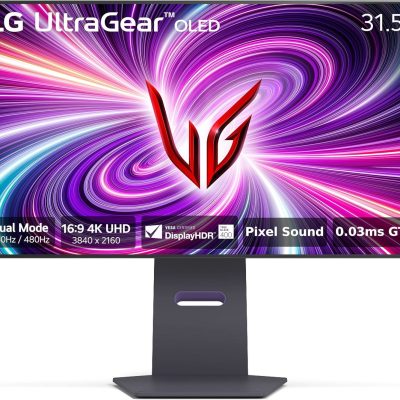 Lg Ultragear Oled  32 Inch Dual-Mode Gaming Monitor