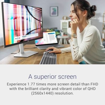 Dell 27 Inch (68.58 Cm) S2722Dc, Qhd Monitor