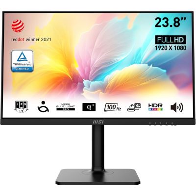 MSI Modern Md2412P 23.8 Inch Fhd Office Monitor
