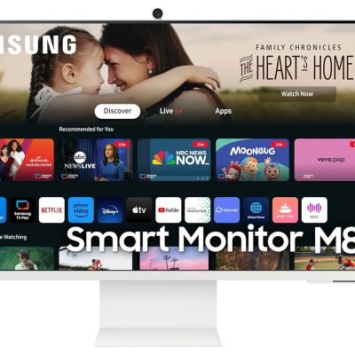 Samsung 32 Inch  Warm White Smart Monitor