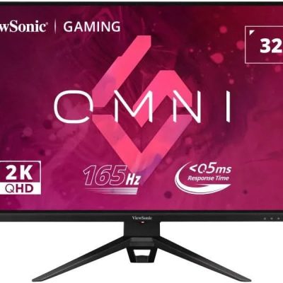 Viewsonic 32 Inch Qhd Ips Monitor | 165Hz | 0.5 Ms Response Time
