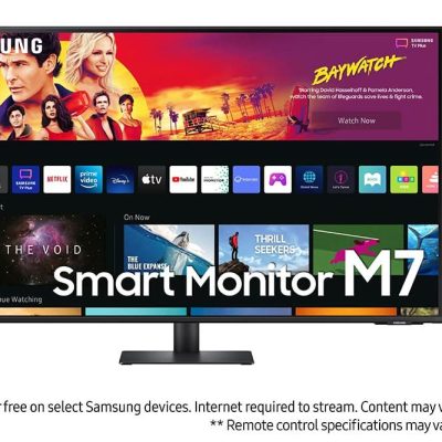 Samsung M7 32 Inch Ls32Bm701Uwxxl Uhd Smart Monitor
