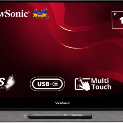 Viewsonic Portable Touch Monitor 15.6 Inch, Dual Speakers