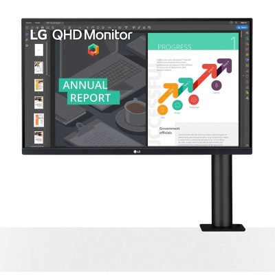 Lg 27 Inch 27Qn880-B Qhd Ips Monitor With Usb Type-C