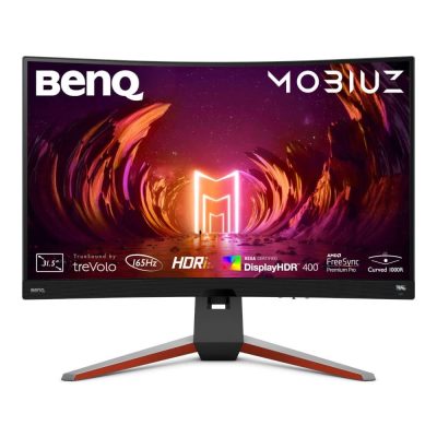 Benq Mobiuz 32 Inch Ex3210R Qhd 165Hz Curved Gaming Monitor