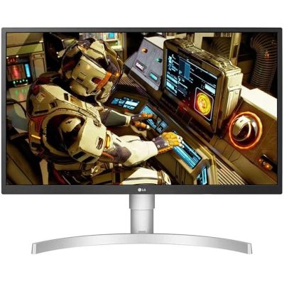 Lg 27Ul550-W 27 Inches Lcd 4K-Uhd Hdr 10 Monitor With Ips Panel