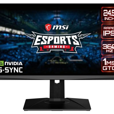 MSI Oculux 25 Inch Nxg253R Fhd Ips 360Hz G-Sync Gaming Monitor