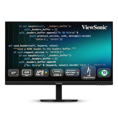 Viewsonic  27 Inch Monitor Vg2709U-2K