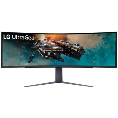 Lg 49 Inch Curved Ultragear Dual Qhd Gaming Monitor, 49Gr85Dc