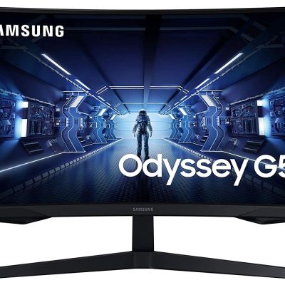 Samsung Odyssey G5 27 Inch Wqhd 144Hz Curved Gaming Monitor